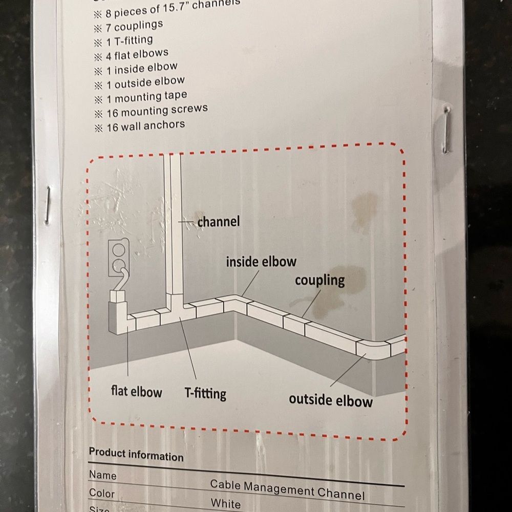 Cable/Wire Management Channel - Picture 5 of 6